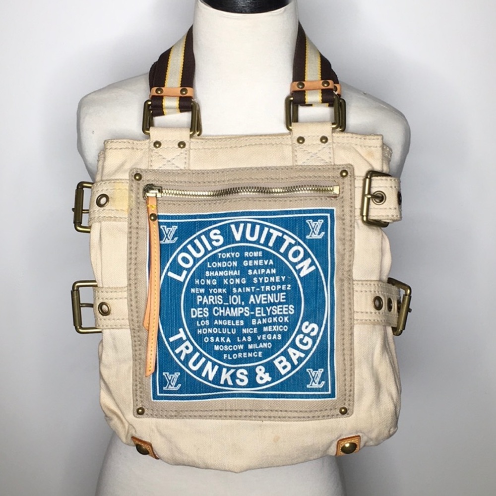 Louis Vuitton Rustic Canvas Tote Bag